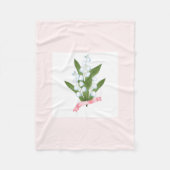 Couverture Polaire Lily of the valley (Devant)