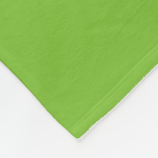 Couverture Polaire Lime (Coin)