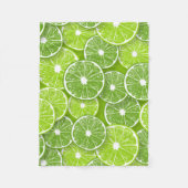 Couverture Polaire Lime pop (Devant)