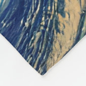 Couverture Polaire L'importance d'une vague océanique bleue (Coin)