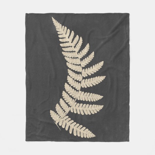 Couverture Polaire Linen Fern (Devant)