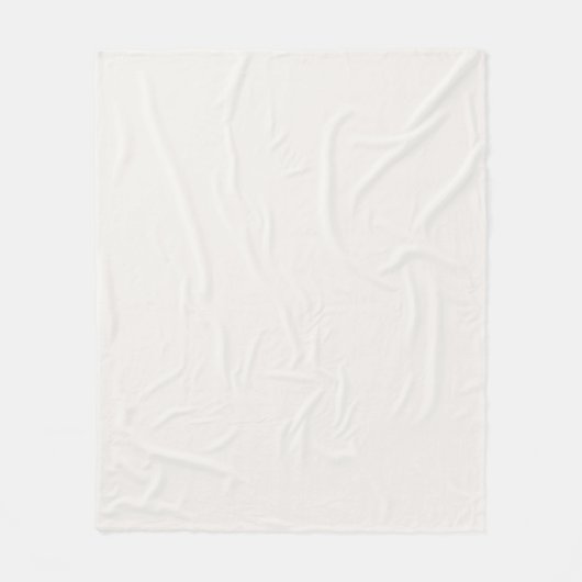 Couverture Polaire Linge blanc, blanc cassé (Devant)