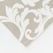 Couverture Polaire Linge Elegant Damask Print (Coin)