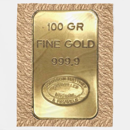 COUVERTURE POLAIRE LINGOT D'OR (Devant)