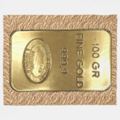 COUVERTURE POLAIRE LINGOT D'OR (Devant (Horizontal))