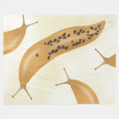 Couverture Polaire Lingot jaune de banane (Devant (Horizontal))