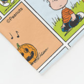 Couverture Polaire Linus & Lucy | Chanter Jack-O-Lantern (Coin)
