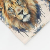 Couverture Polaire Lion (Coin)