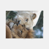 Couverture Polaire Lion (Devant (Horizontal))