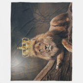 Couverture Polaire Lion (Devant)