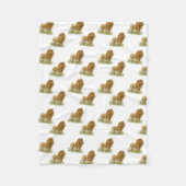 Couverture Polaire Lion (Devant)