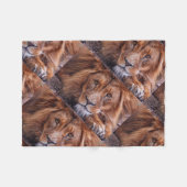 Couverture Polaire Lion (Devant (Horizontal))