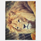 Couverture Polaire Lion (Devant)