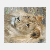 Couverture Polaire Lion 011 (Devant (Horizontal))