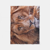 Couverture Polaire Lion africain (Devant)