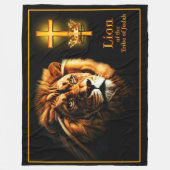 Couverture Polaire LION de la TRIBU (Devant)