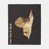 Couverture Polaire Lion de pierre (Devant)