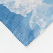 Couverture Polaire Lion et agneau dans les nuages (Coin)