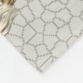 Couverture Polaire Lion Fleece Blanche (Coin)