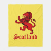 Couverture Polaire Lion rampant écossais/Lion rampant antique Sotland (Devant)