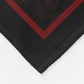 Couverture Polaire Lion rouge majestueux (Coin)