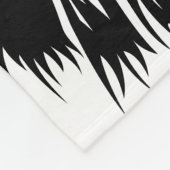Couverture Polaire Lion Tribal 002 (Coin)
