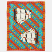 Couverture Polaire Lions (Devant)