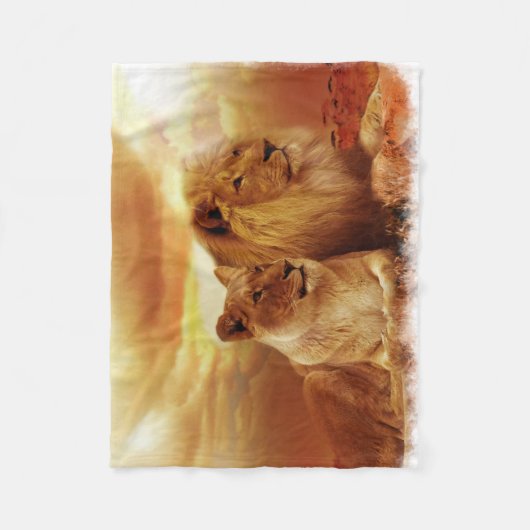 Couverture Polaire Lions 1A (Devant)