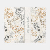 Couverture Polaire Liquide d'automne neutre personnalisé (Devant (Horizontal))