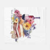 Couverture Polaire Lire entre les vins (Devant (Horizontal))