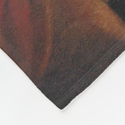 Couverture Polaire Lis de Jésus de bébé de St Joseph (Coin)