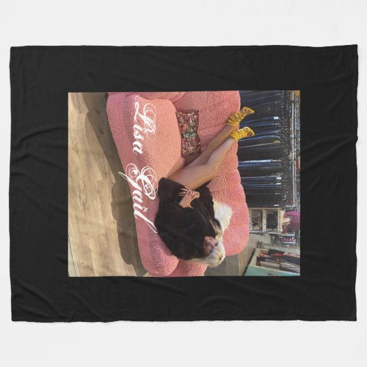 Couverture Polaire Lisa Gail Blanket ! (Devant (Horizontal))