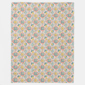 Couverture Polaire Lit Méditerranéen Tissé Jeter Couleur Balnéaire (Devant)