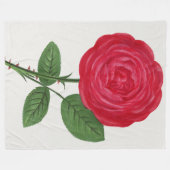 Couverture Polaire Lithographie de rose antique, François-Frédéric Gr (Devant (Horizontal))