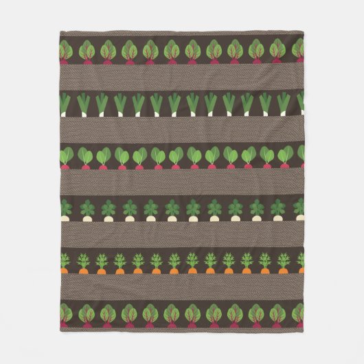 Couverture Polaire Lits Jardins Blanche Toison (Devant)