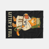 Couverture Polaire Litter’s Full Funny Cat Christmas Mpy For Cat Love (Devant (Horizontal))