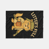 Couverture Polaire Litter’s Full Funny Six Seven 67 Meme Cat Lovers C (Devant (Horizontal))