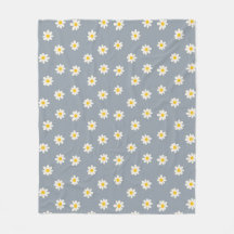 Little Daisies - dusty steel gray