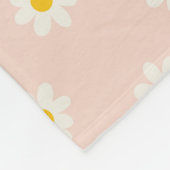 Couverture Polaire Little Daisies - soft apricot (Coin)