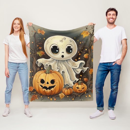 Couverture Polaire Little Ghost 2 (En situation)