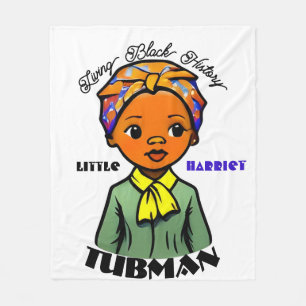Couverture Polaire Little Harriet Tubman Living Black History