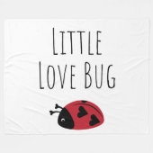 Couverture Polaire Little Love Bug - (Devant (Horizontal))
