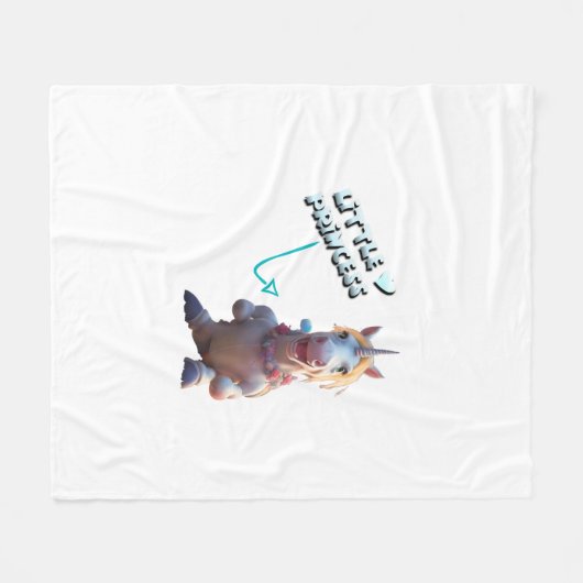 Couverture Polaire Little Princess (Devant (Horizontal))