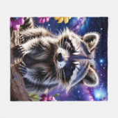 Couverture Polaire Little Raccoon (Devant (Horizontal))