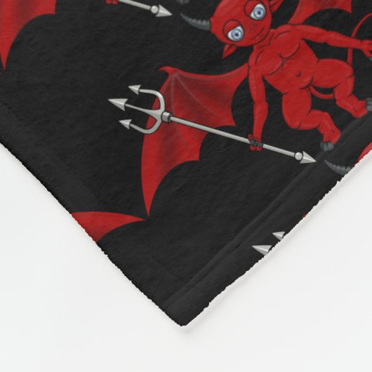 Couverture Polaire Little Red Devil Thunder_Cove (Coin)