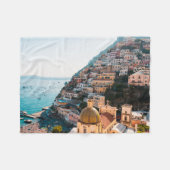 Couverture Polaire Littoral | Positano Italie, Village de Cliffside (Devant (Horizontal))