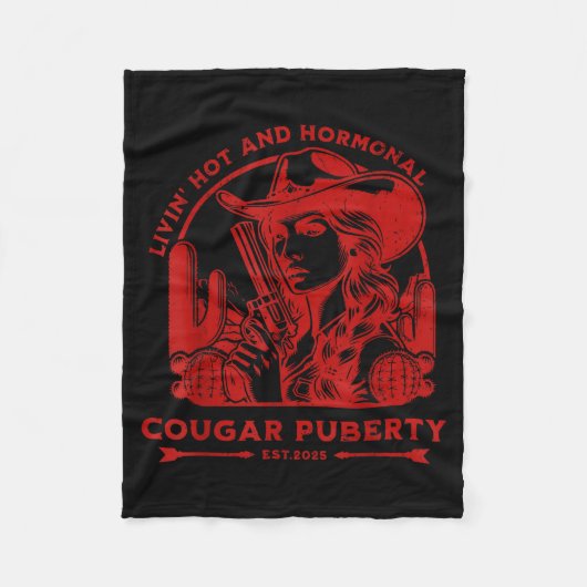 Couverture Polaire Livin Hot And Menopause  (Devant)