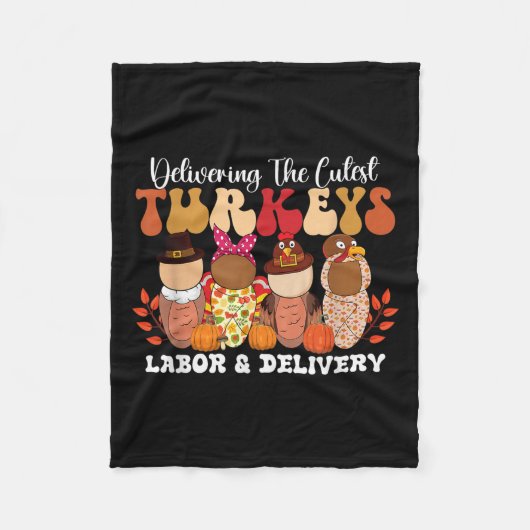 Couverture Polaire Livraison Du Bon thanksgiving De Déchets Les Plus  (Devant)