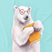 Couverture Polaire Livre d'ours polaire Lover Nerdy
