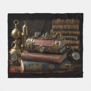 Couverture Polaire Livres Vintages Steampunk